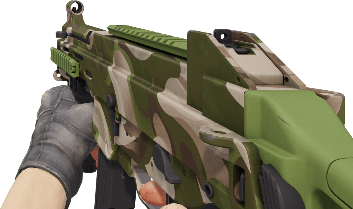 Preview image 3 of UMP-45 | Vihreä pyörre (Vähän käytetty)