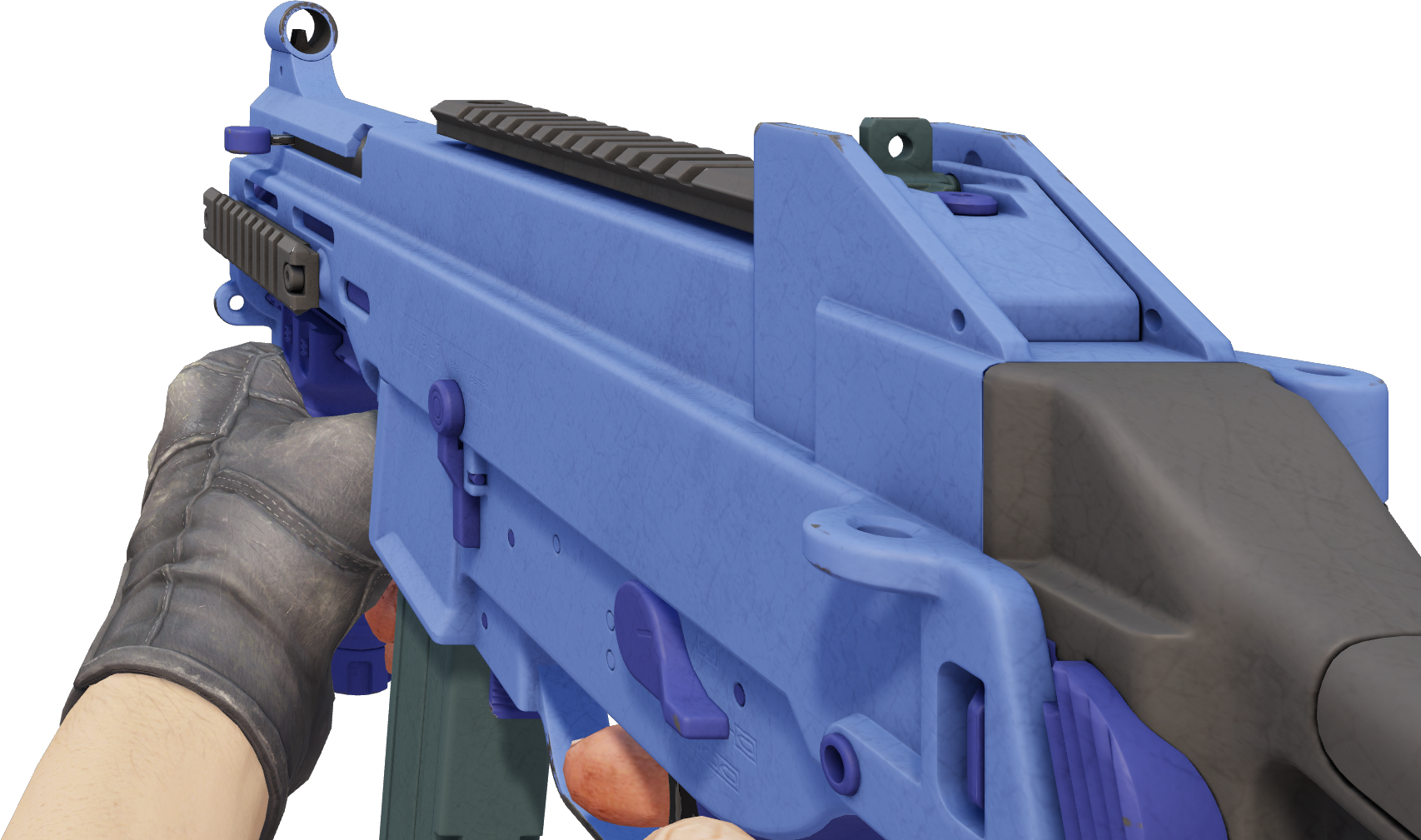 Preview image 3 of UMP-45 | Indigo (Minimal Wear)