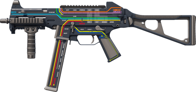UMP-45 | Nächtlicher Linienverkehr (Fabrikneu)