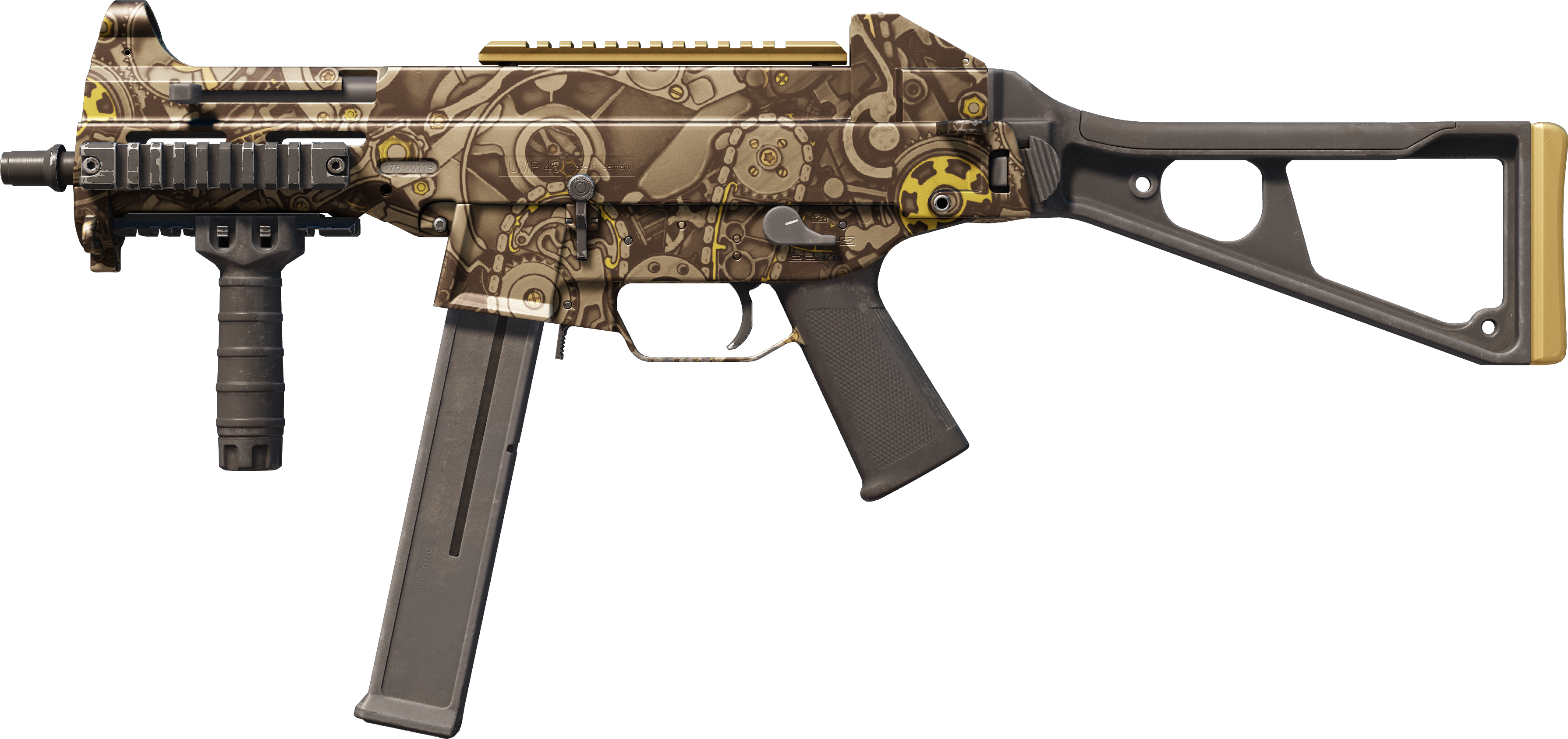 UMP-45 | Arctic Wolf (かなり摩耗)