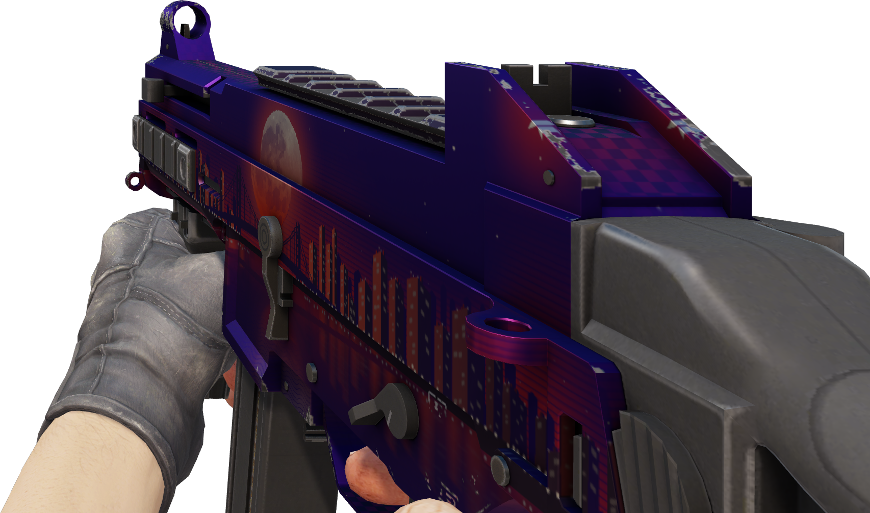 Preview image 4 of UMP-45 | Moonrise (Minimal Wear)