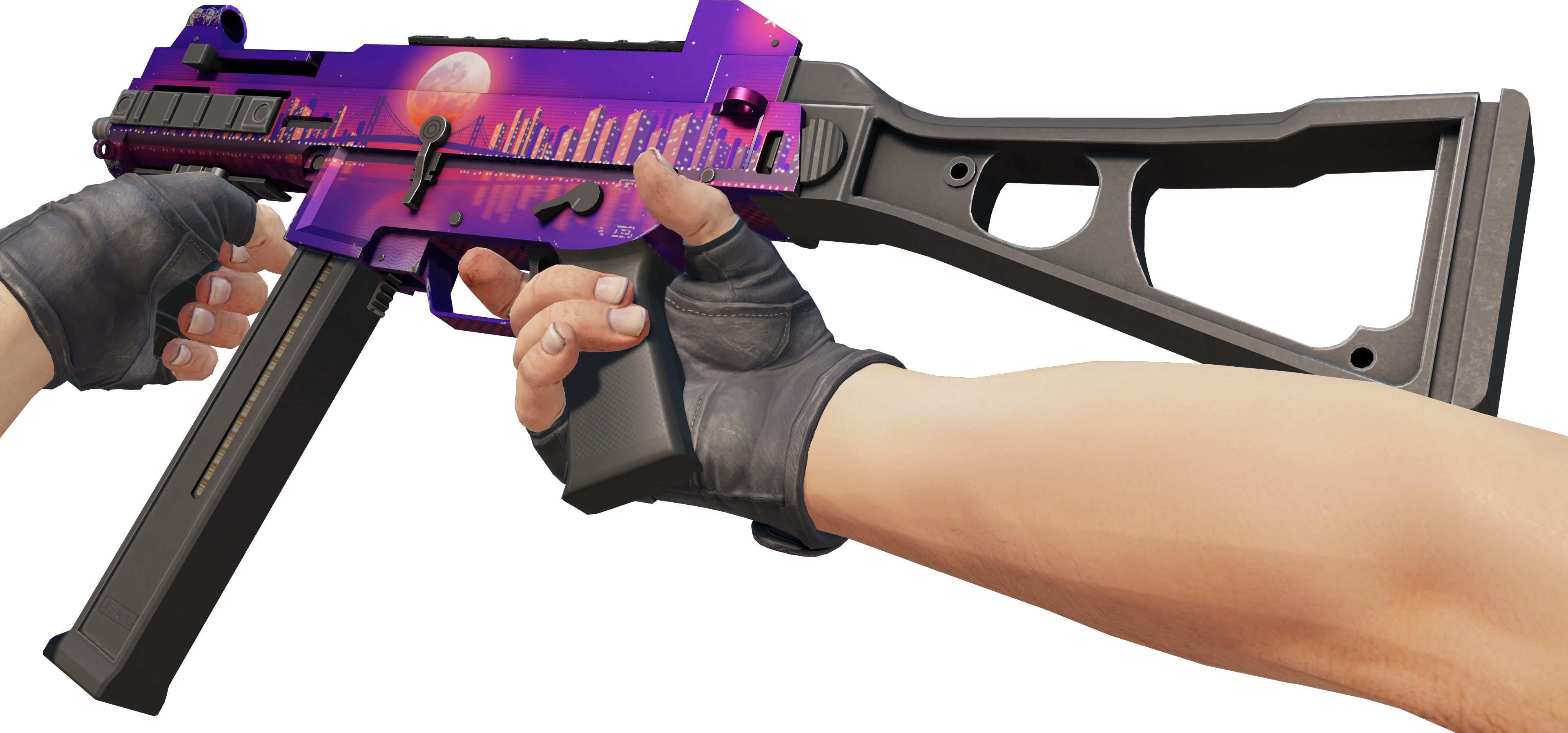 Preview image 3 of UMP-45 | Moonrise (Minimal Wear)