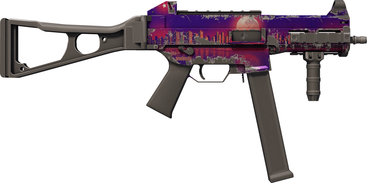 Preview image 2 of UMP-45 | Moonrise (Well-Worn)