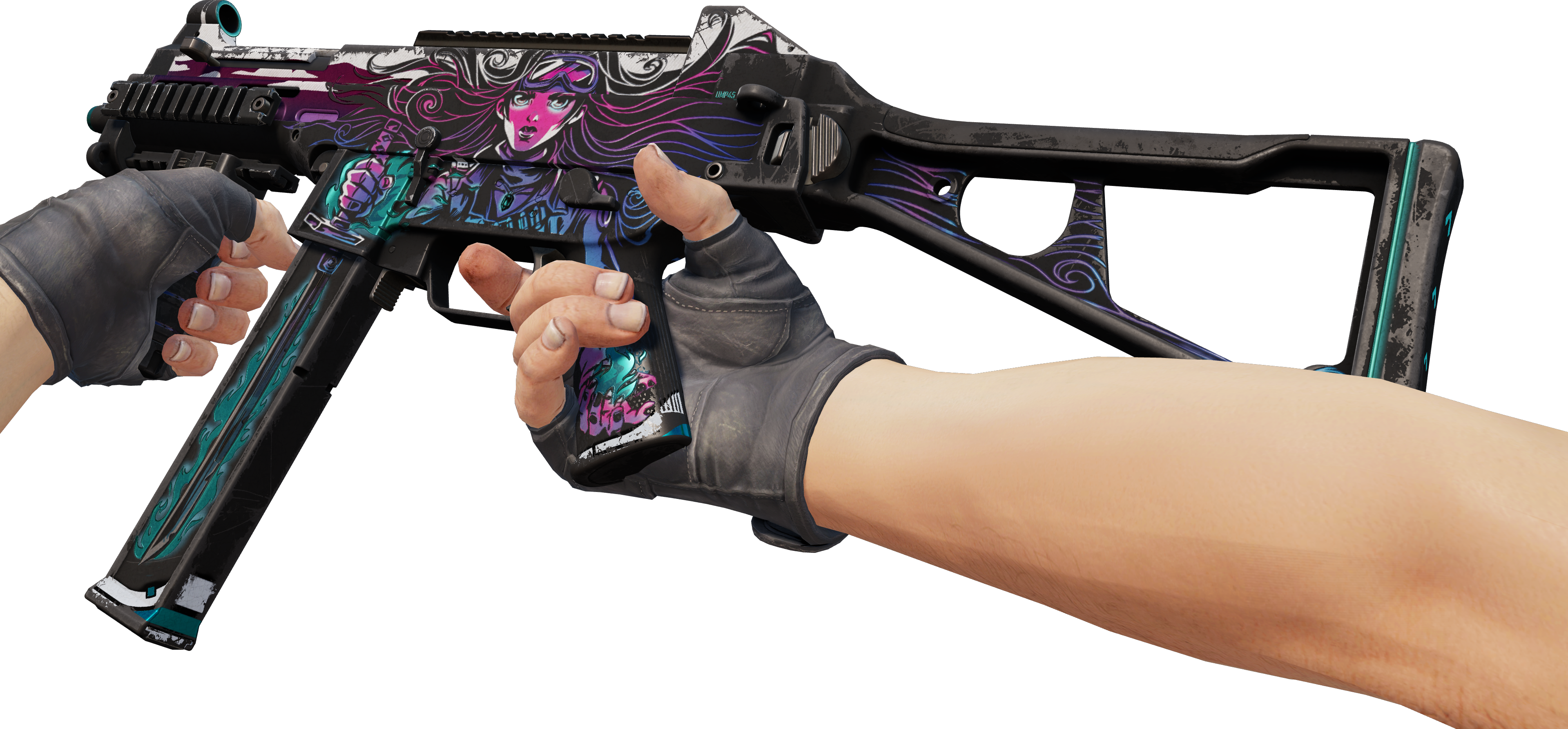 Preview image 3 of UMP-45 | Neo-Noir (Well-Worn)