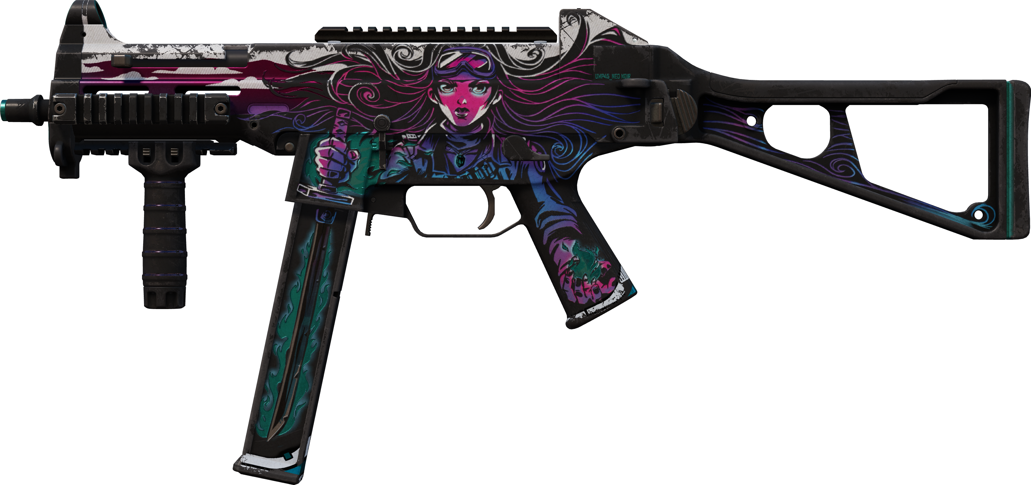 Preview image 1 of UMP-45 | Neo-Noir (Well-Worn)