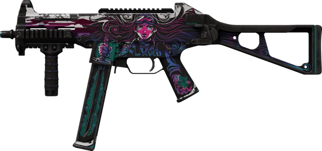 UMP-45 | Neo-Noir (Com Muito Uso)