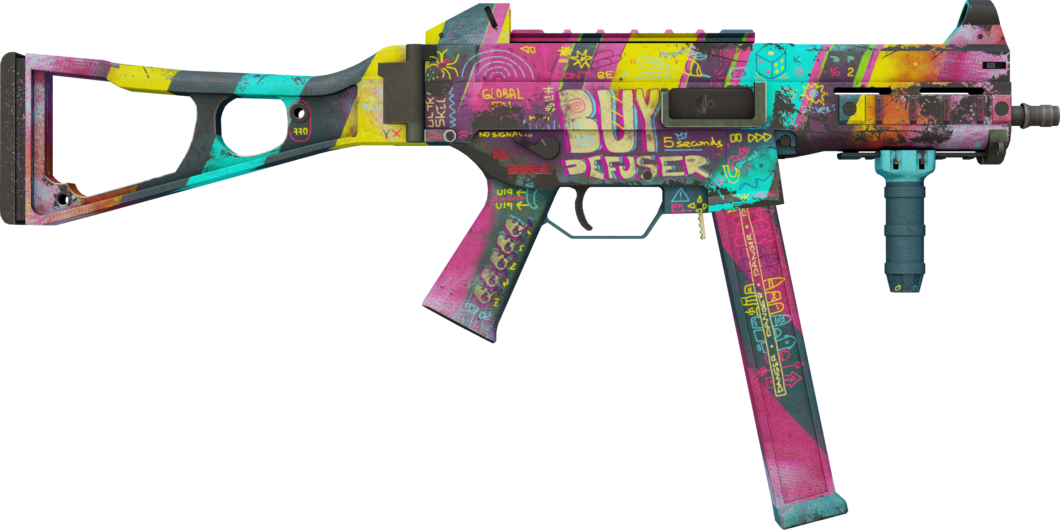 Preview image 2 of UMP-45 | Wild Child (Reissussa rähjääntynyt)