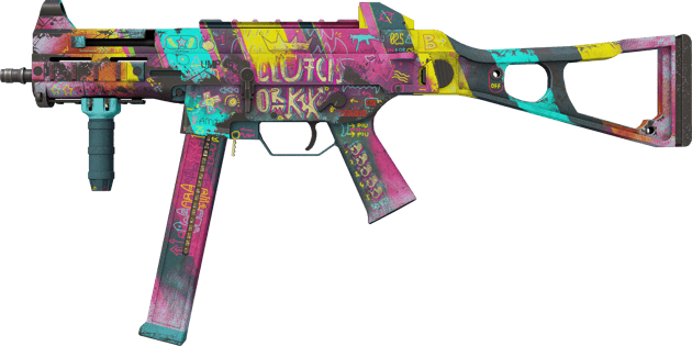 UMP-45 | Kreatives Köpfchen (Kampfspuren)