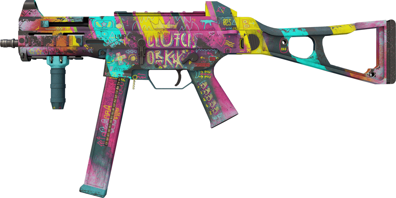 Preview image 1 of UMP-45 | Kreatives Köpfchen (Kampfspuren)