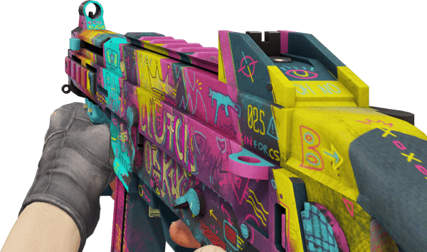 Preview image 3 of UMP-45 | Wild Child (Com Muito Uso)