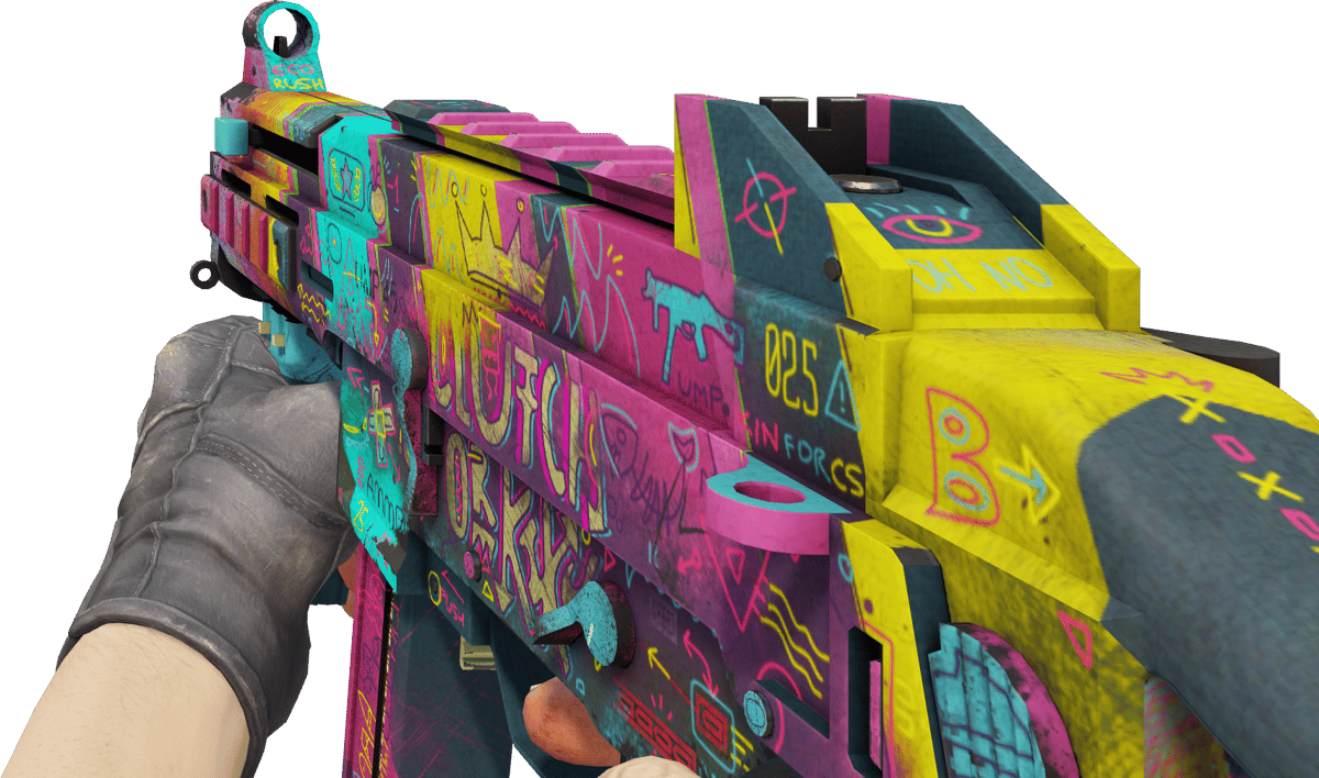 Preview image 3 of UMP-45 | Wild Child (มีรอยถลอกอย่างมาก)