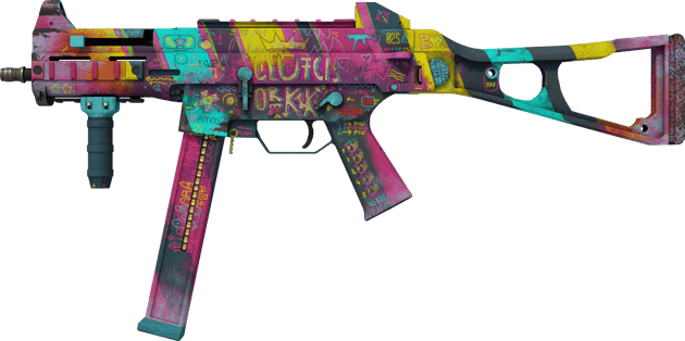 UMP-45 | Wild Child (Com Muito Uso)