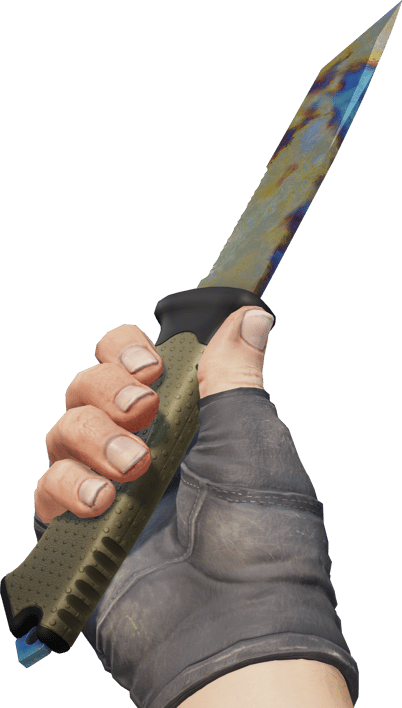 Preview image 3 of ★ มีดเออซุส | Case Hardened (มีรอยถลอกอย่างมาก)