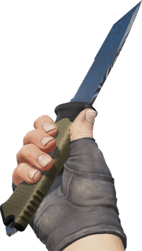 StatTrak™ Faca Ursus (★) | Aço de Damasco (Minimal wear)