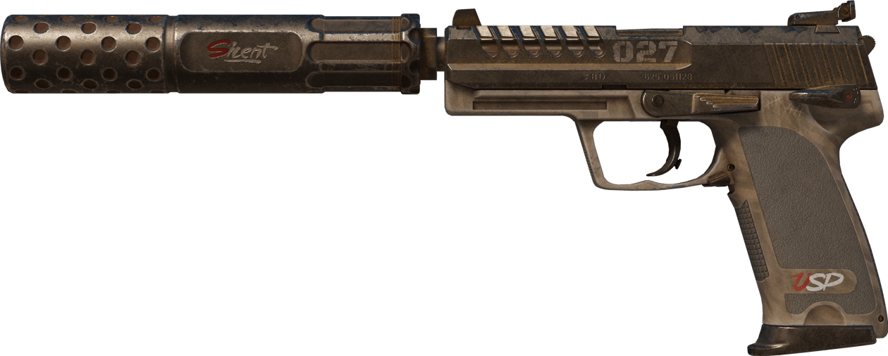 Preview image 1 of USP-S | 27 (Battle-Scarred)