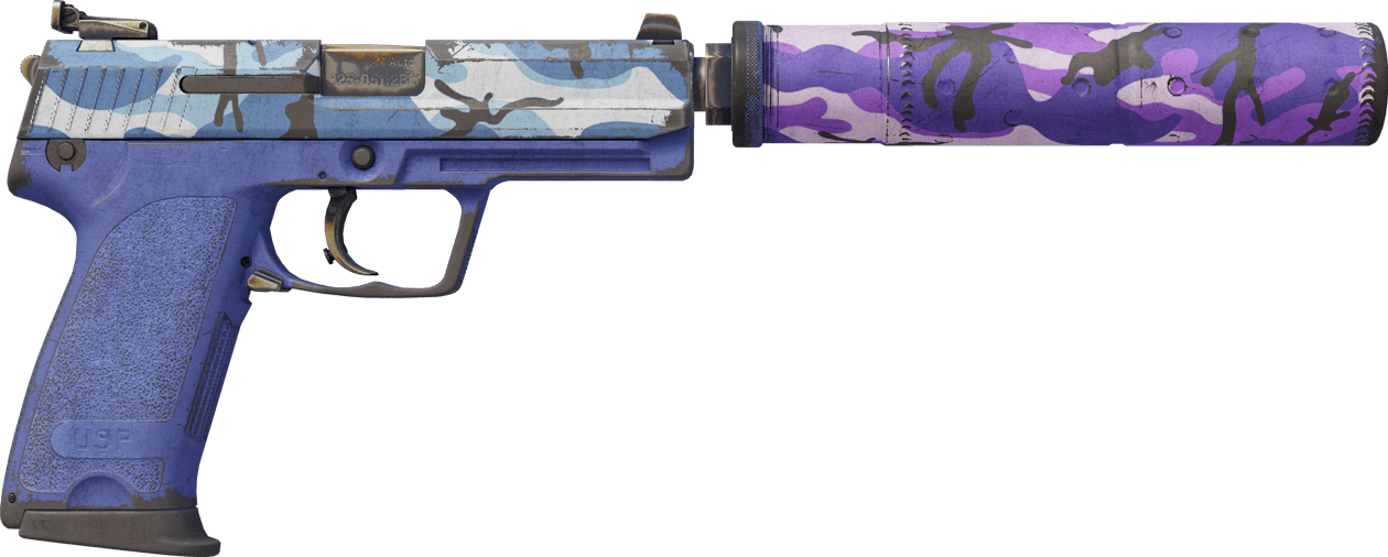 Preview image 2 of USP-S | 阿尔卑斯迷彩 (战痕累累)