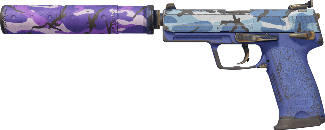 Preview image 1 of USP-S | 阿尔卑斯迷彩 (战痕累累)