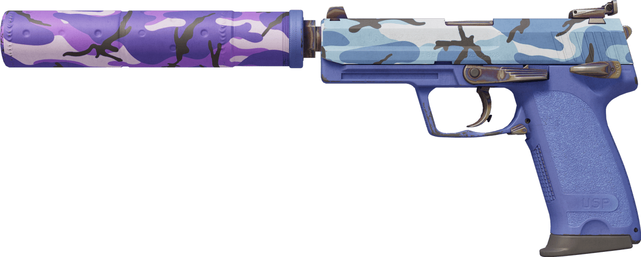 Preview image 1 of USP-S | Alpine Camo (Field-Tested)