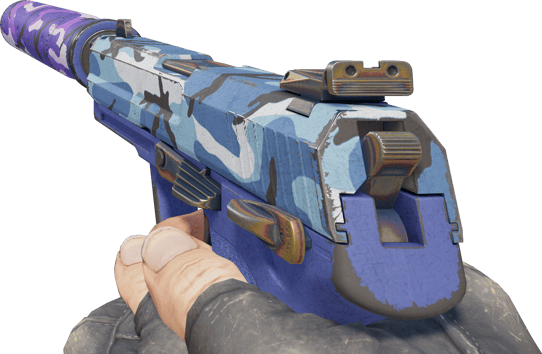 Preview image 3 of USP-S | Alpine Camo (Well-Worn)
