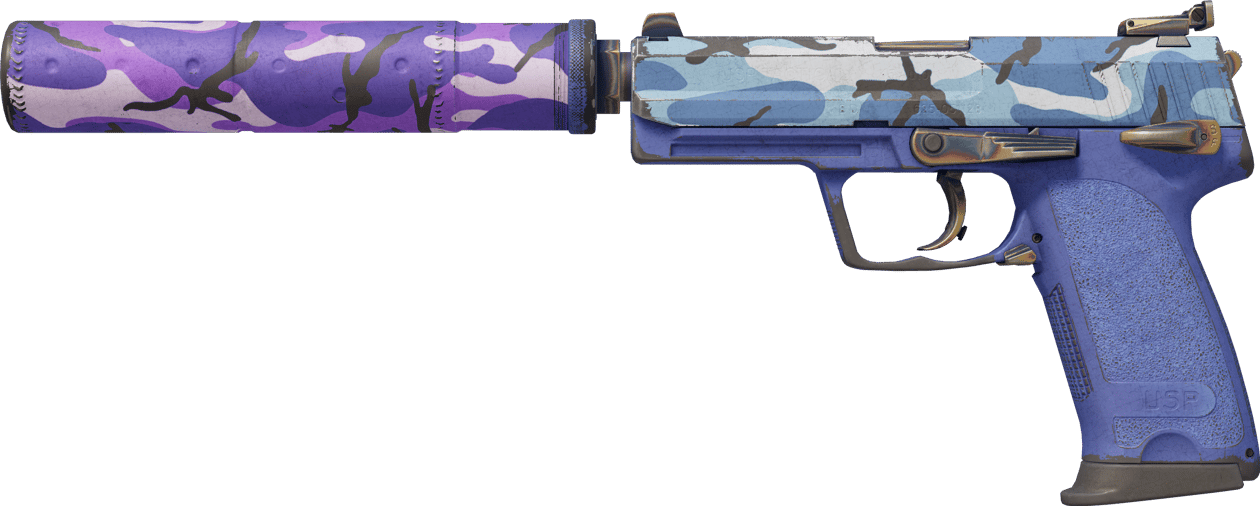 Preview image 1 of USP-S | Alpine Camo (Well-Worn)