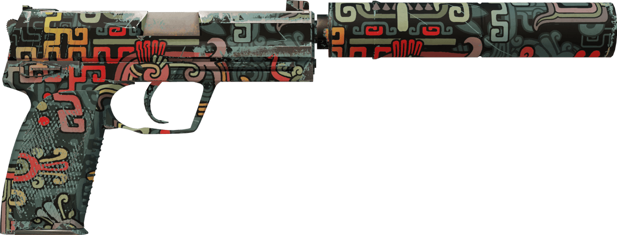 Preview image 2 of USP-S | Ancient Visions (Field-Tested)