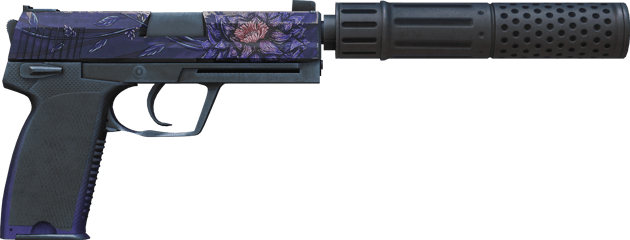 Preview image 2 of USP-S | Loto negro (Bastante desgastado)