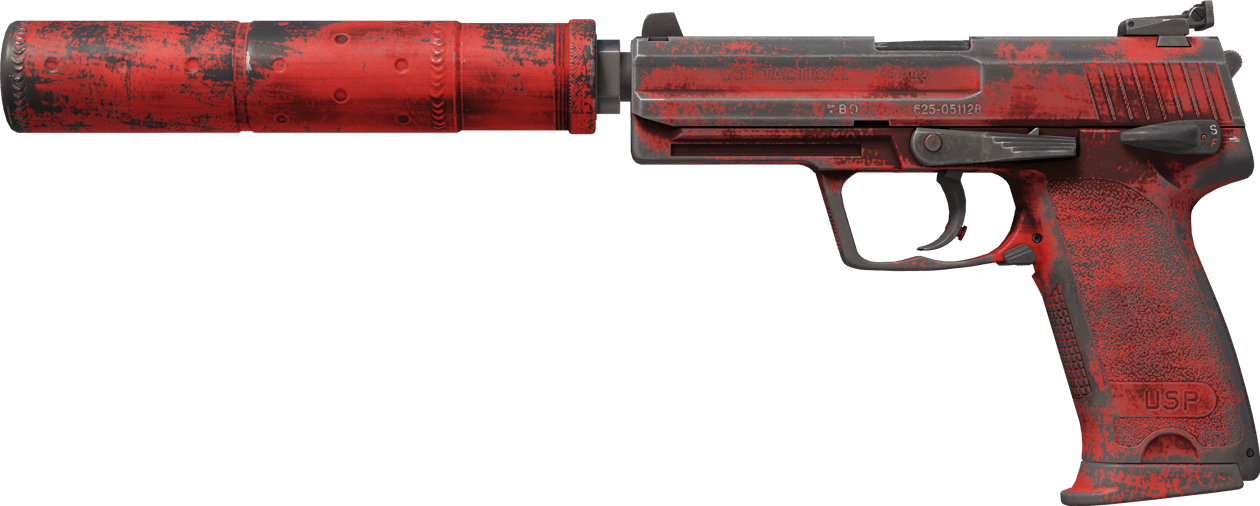 Preview image 1 of USP-S | Bleeding Edge (Battle-Scarred)
