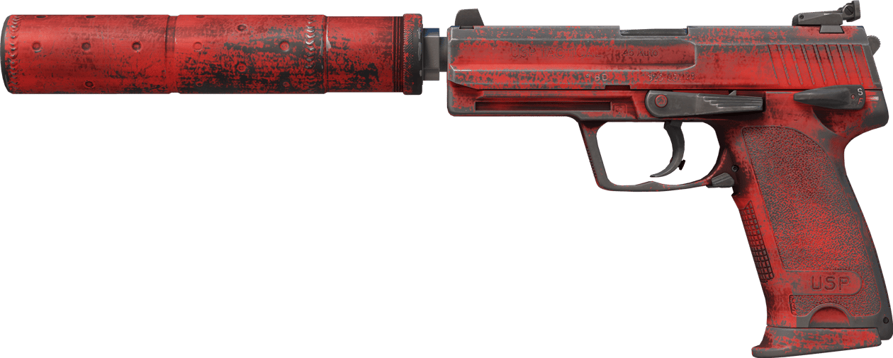 Preview image 1 of USP-S | Bleeding Edge (Well-Worn)