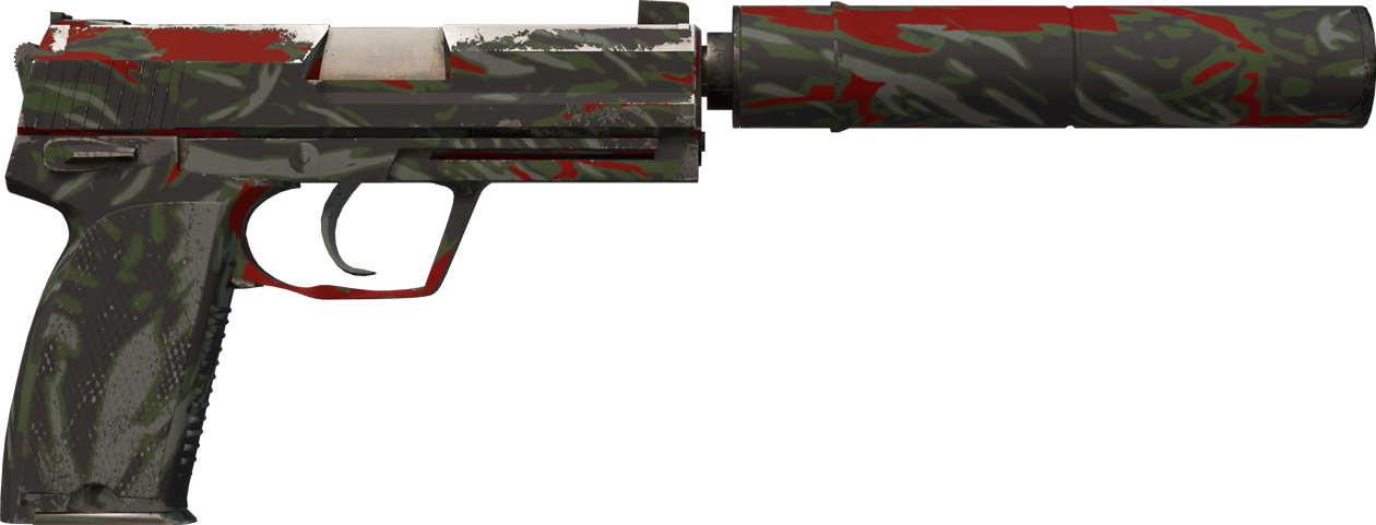 Preview image 2 of USP-S | 血斑虎紋 (戰場實測)
