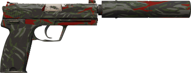 Preview image 2 of USP-S | Sang de tigre (Très peu usée)