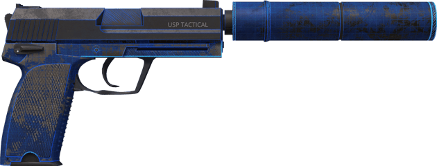 Preview image 2 of USP-S | Blueprint (ถลอกปอกเปิกจากการรบ)