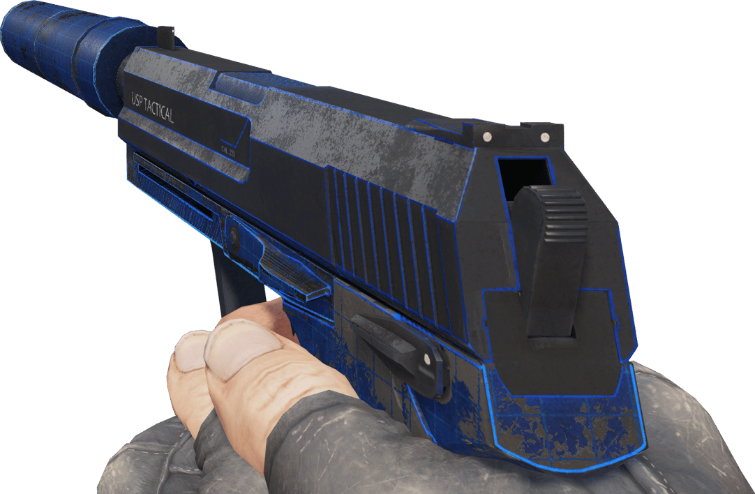 Preview image 3 of USP-S | Blueprint (ถลอกปอกเปิกจากการรบ)