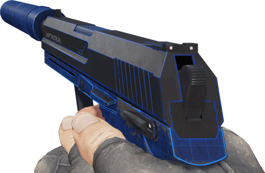 Preview image 3 of USP-S | Blueprint (มีรอยถลอกอย่างมาก)