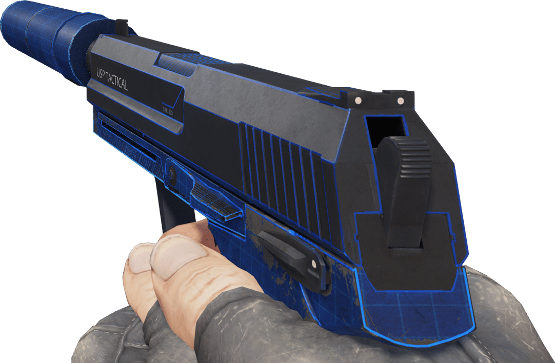 Preview image 3 of USP-S | Blueprint (มีรอยถลอกอย่างมาก)