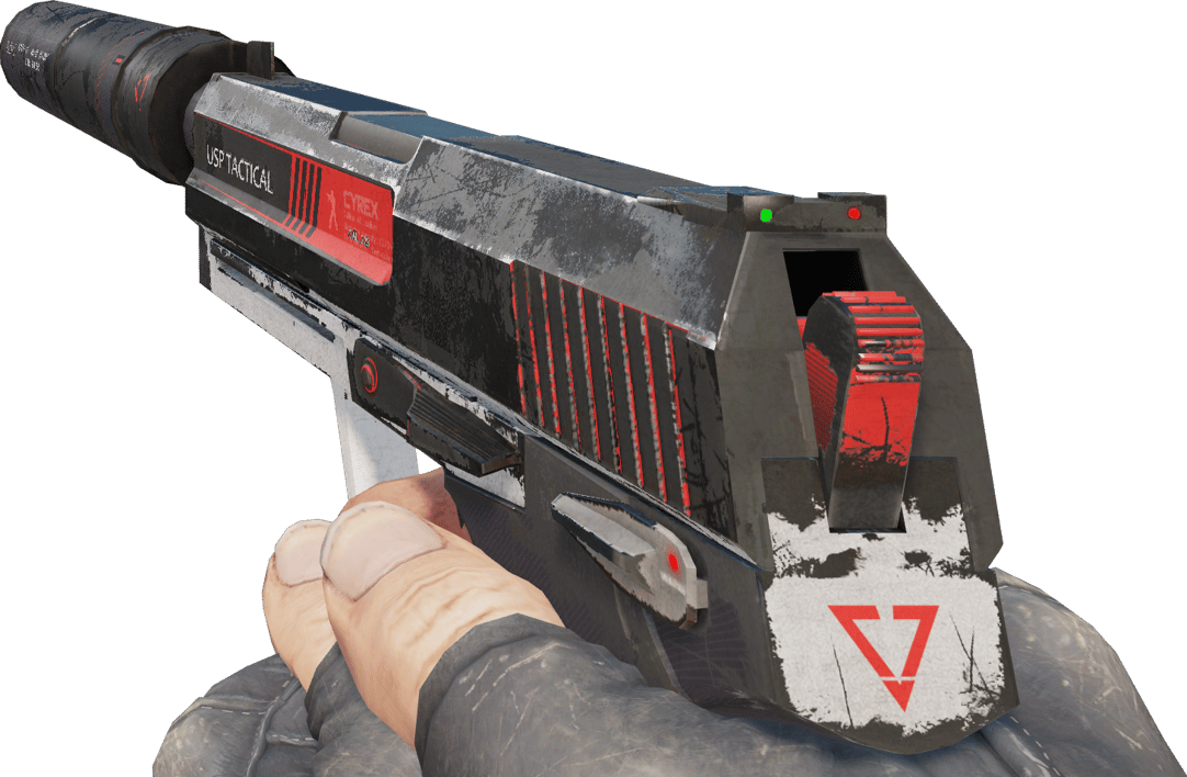 Preview image 3 of USP-S | Cyrex (Bastante desgastado)