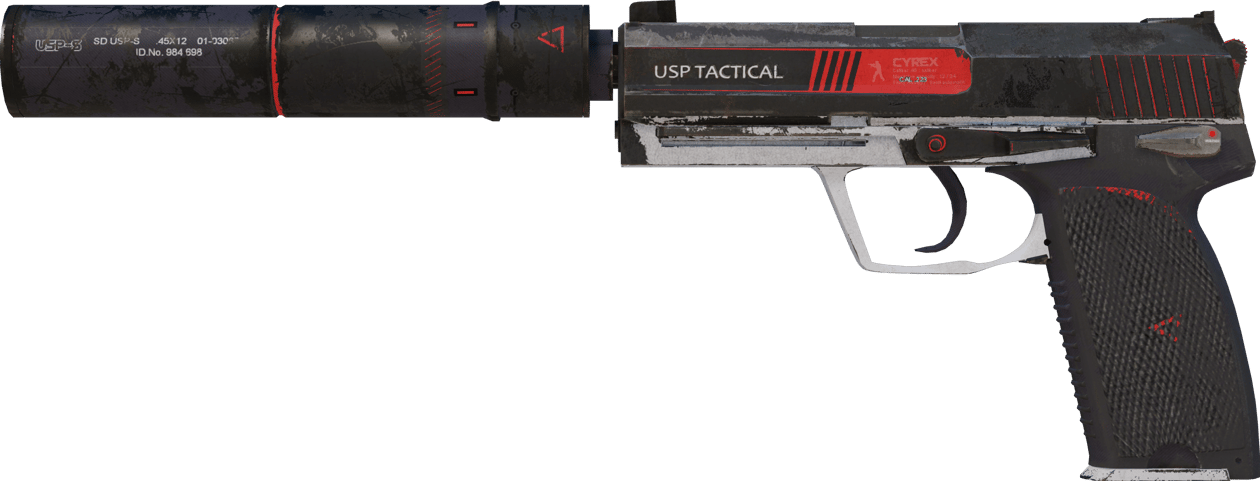 Preview image 1 of USP-S | Cyrex (Bastante desgastado)