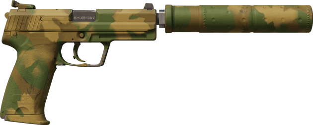 Preview image 2 of USP-S | Forest Leaves (ใหม่จากโรงงาน)