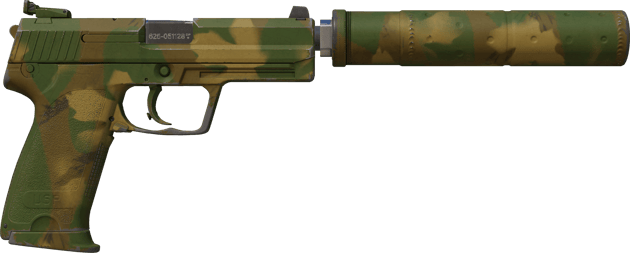 Preview image 2 of USP-S | Hojas del bosque (Casi nuevo)