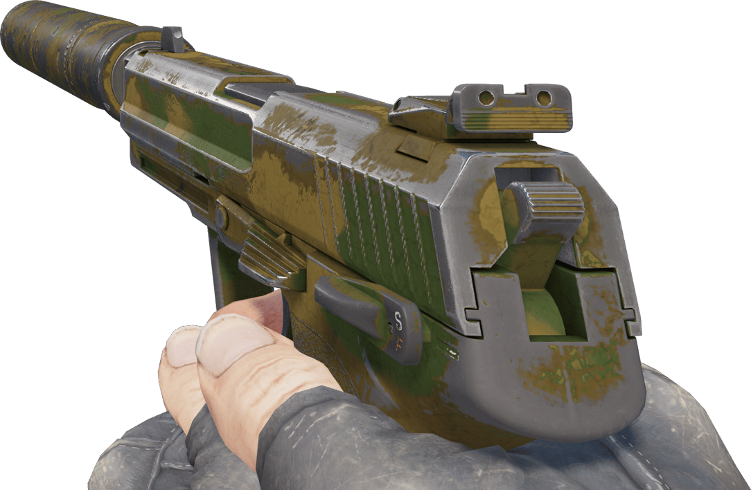 Preview image 3 of USP-S | Leśne liście (mocne zużycie)