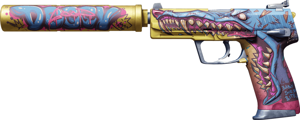 Preview image 1 of USP-S | 爆顎者 (戰場實測)