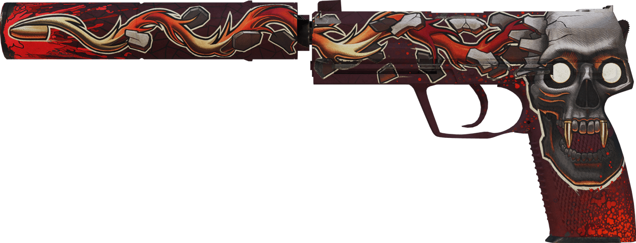 Preview image 1 of USP-S | Victime confirmée (Marquée par les combats)