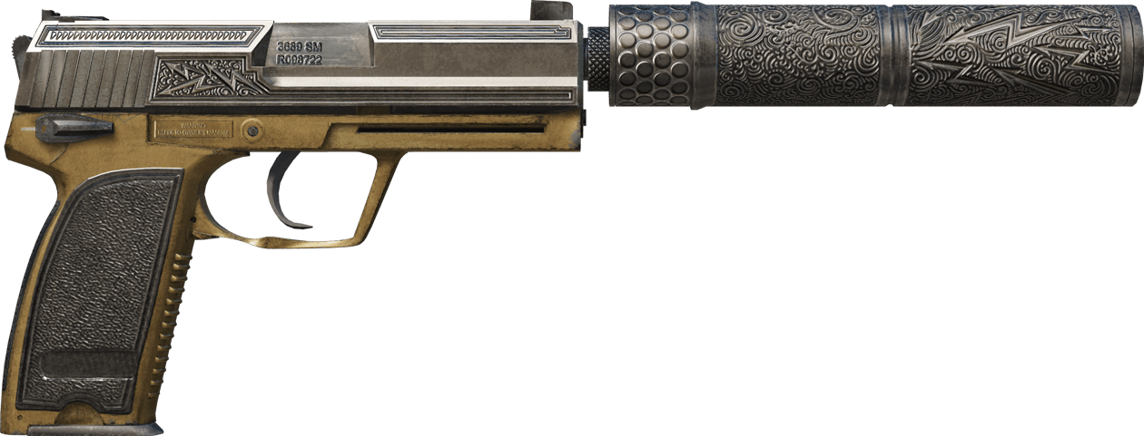 Preview image 2 of USP-S | Lead Conduit (Battle-Scarred)