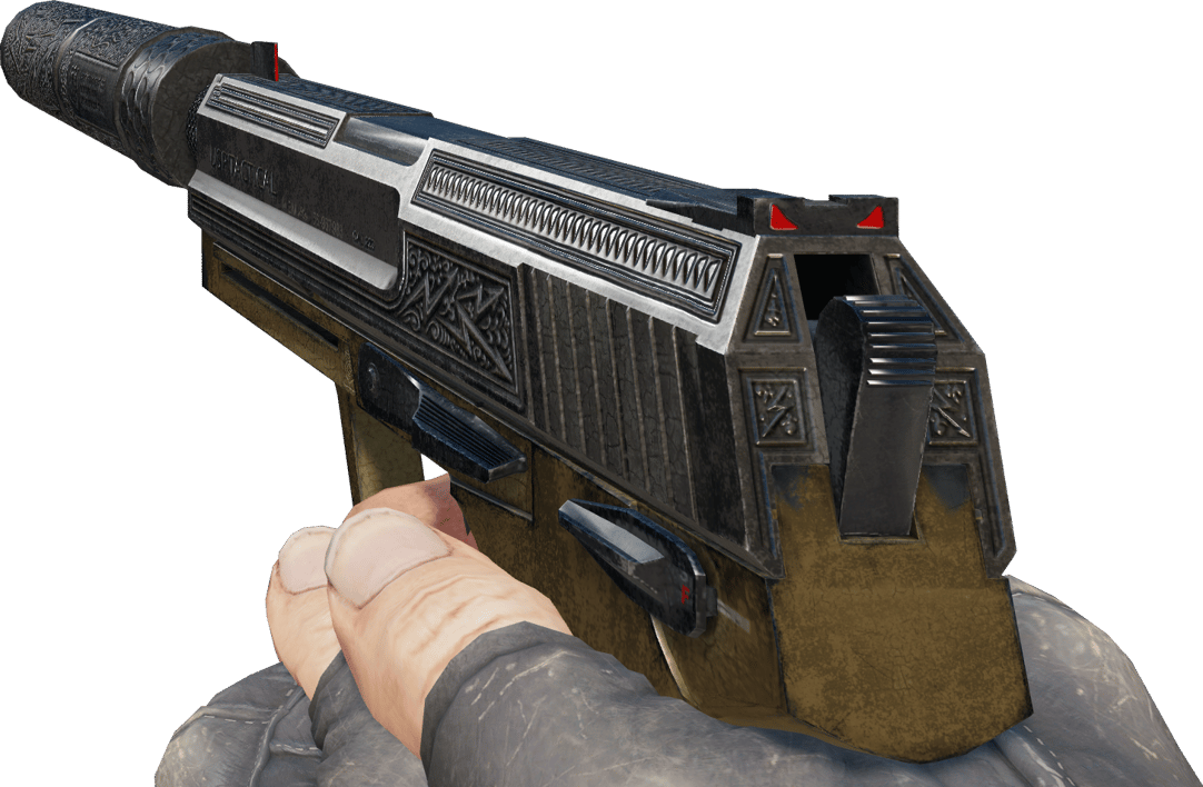Preview image 3 of USP-S | Lead Conduit (Battle-Scarred)