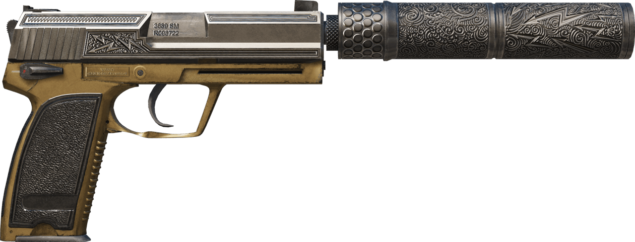 Preview image 2 of USP-S | Lead Conduit (Well-Worn)