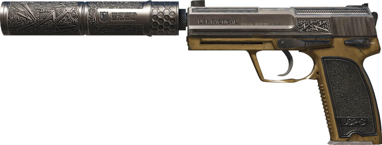 Preview image 1 of USP-S | Lead Conduit (Well-Worn)