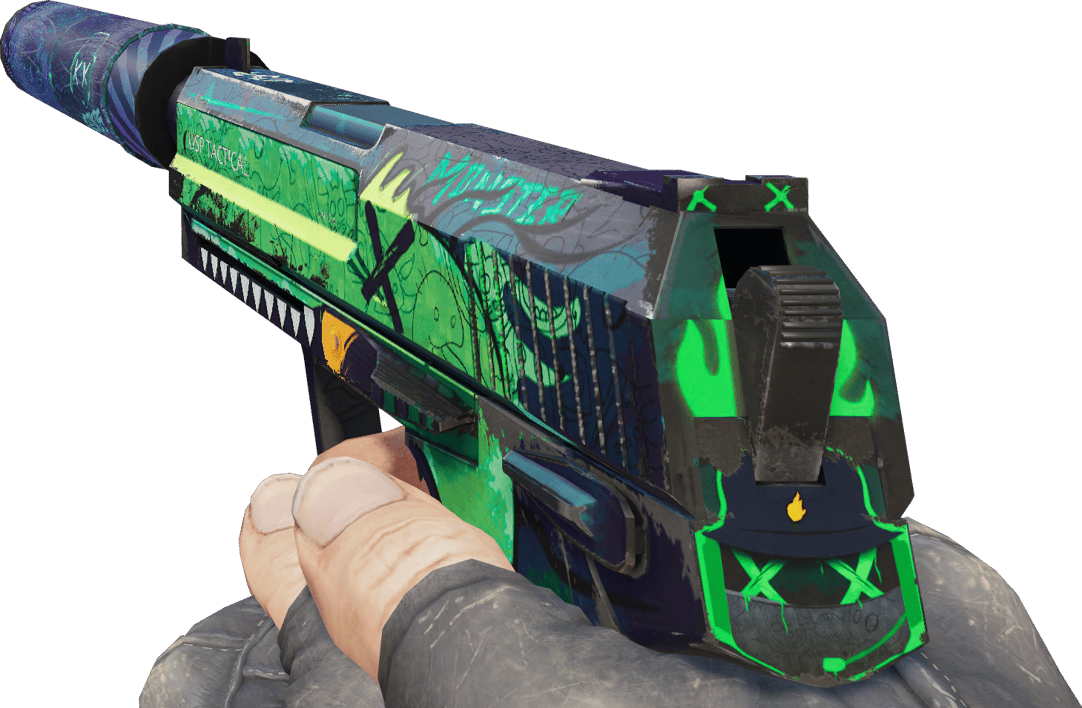 Preview image 3 of USP-S | Canavar Çalışması (Görevde Kullanılmış)