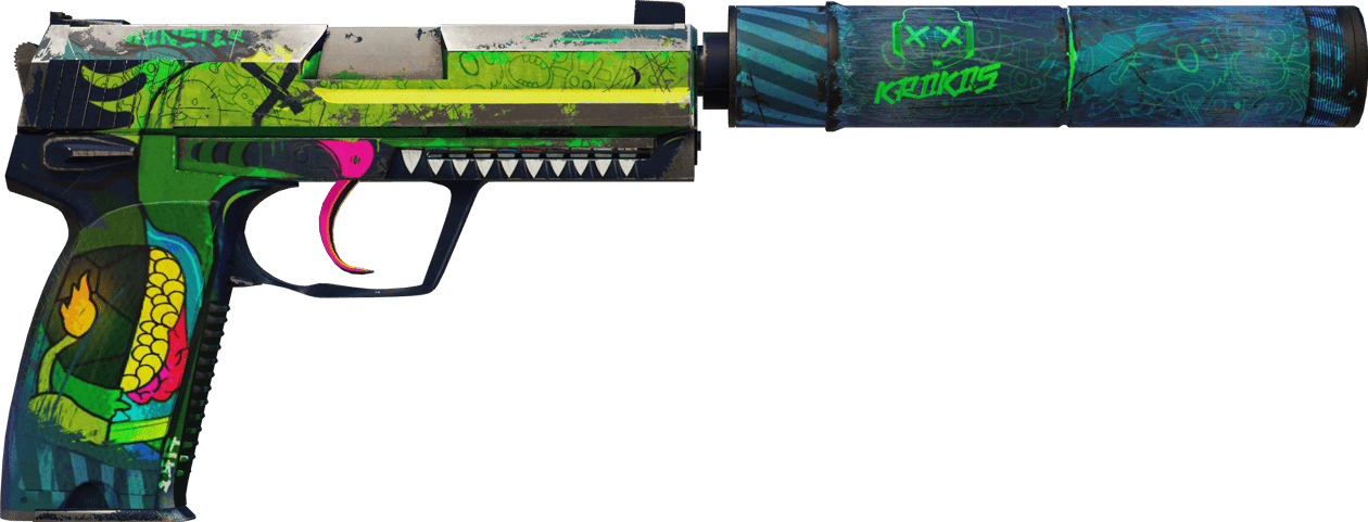 Preview image 2 of USP-S | Mezcla monstruosa (Bastante desgastado)