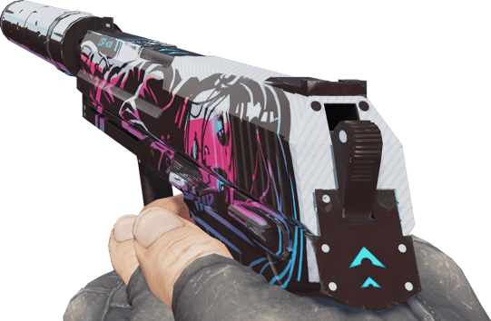 Preview image 3 of USP-S | 穎黑 (戰場實測)