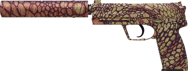 USP-S | Orangene Anolis (Fabrikneu)