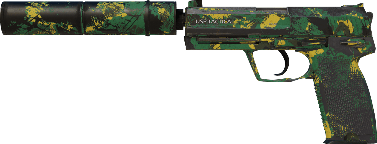 Preview image 1 of USP-S | Overgrowth (Marquée par les combats)